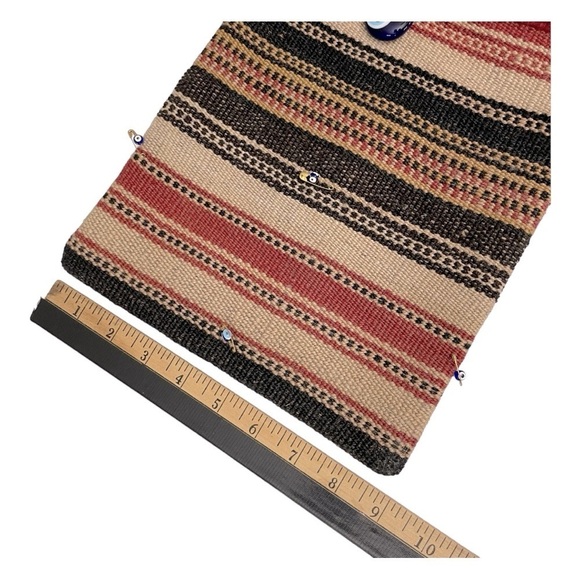 Purse Middle Eastern Old Embroidered Coat Sleeve Purse - Picture 5 of 7